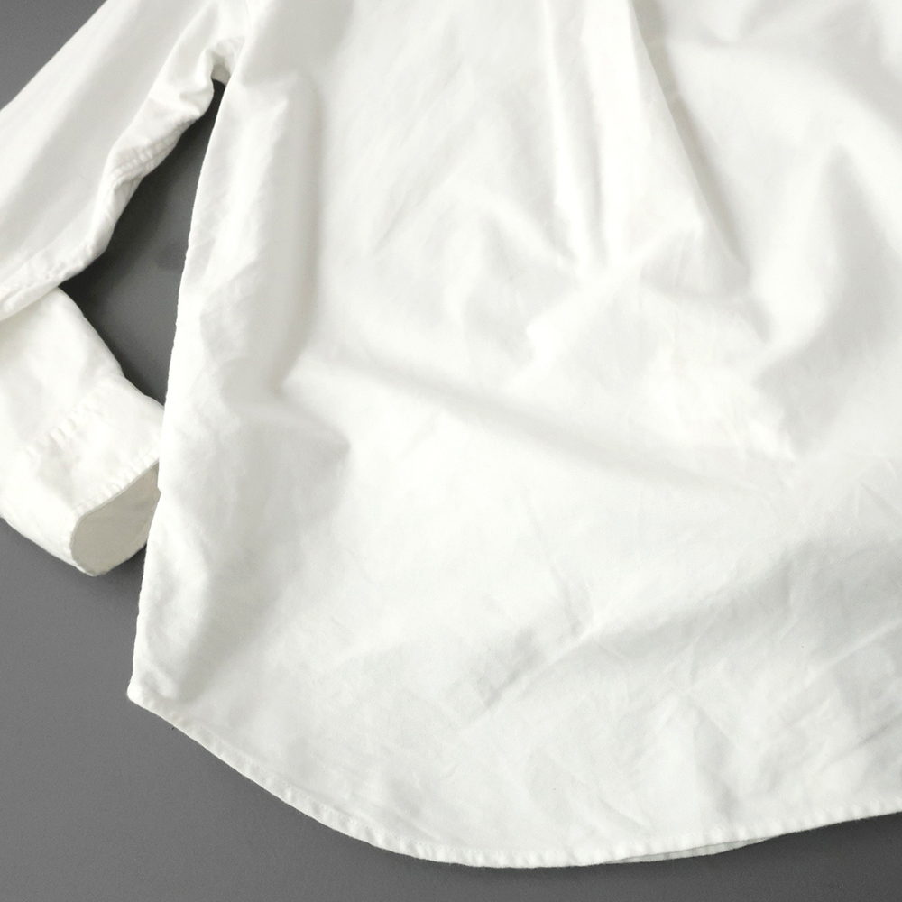 ラルフローレン オックスフォードシャツ カラーポニー刺繍 ボタンダウン ホワイト 16(M程) レディース_画像10