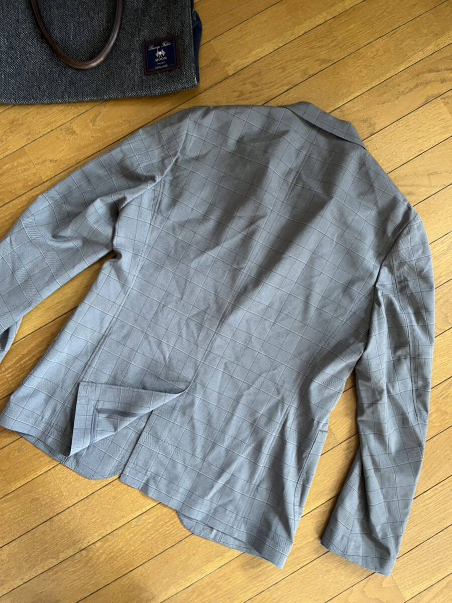 超美品 新品同様 UNITED ARROWS ユナイテッドアローズ green label relaxing 高品質素材 ビジネス/トラベルジャケット size50(L) _画像4