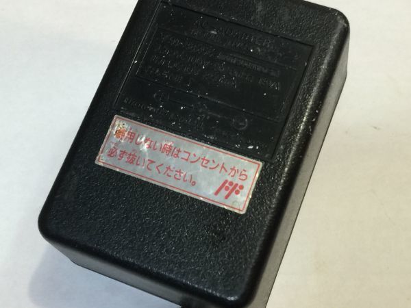 スーパーファミコン　ＡＣアダプター　HVC-002 2F1BA 9907　　1-2_画像2