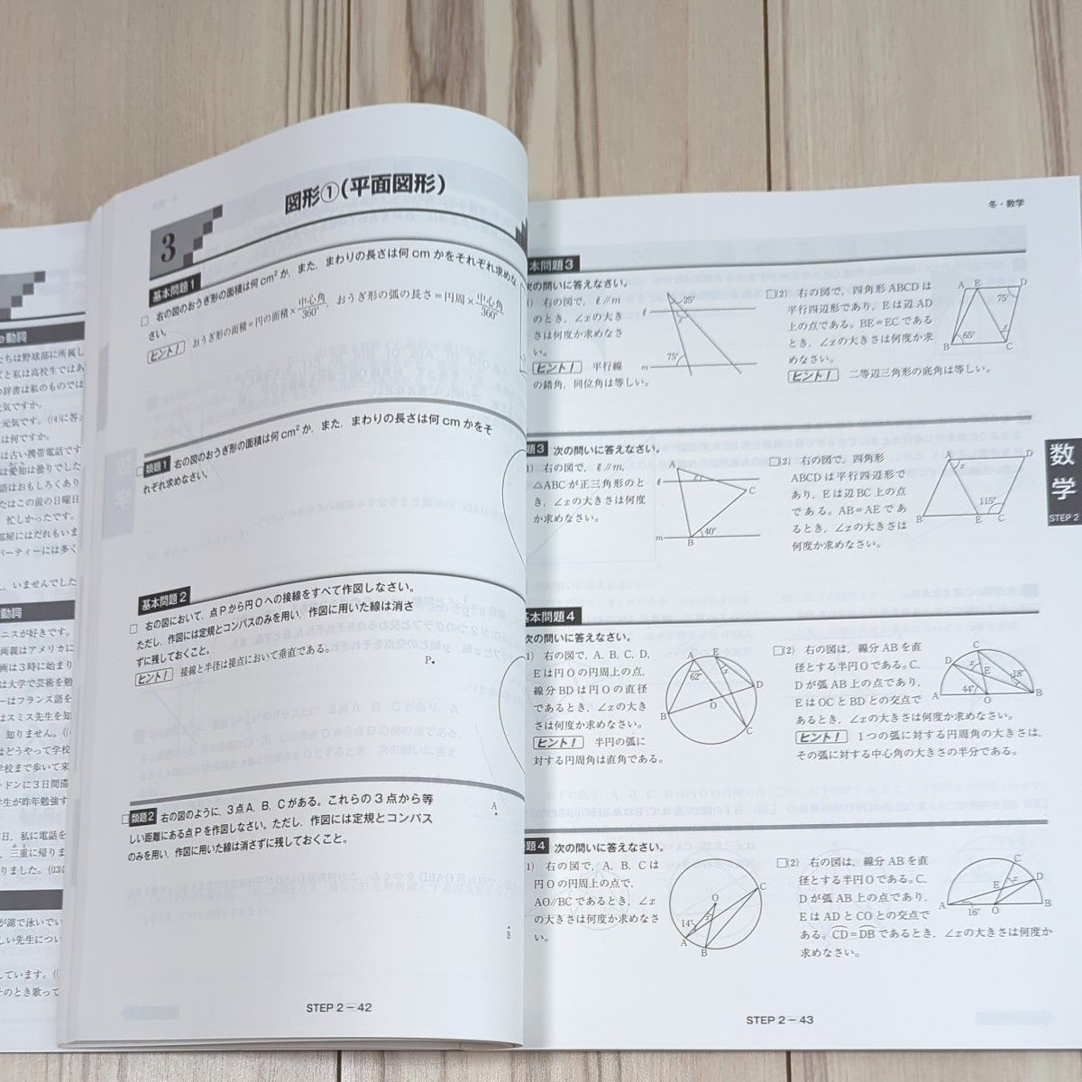 高校入試　中３　冬の特訓講座　解答と解説付き　塾の教材にも