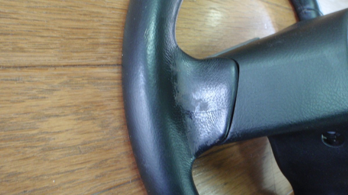ダイハツ純正 ｍｏｍｏ モモ ハンドル ステアリング  スイッチ付 インフレーター欠品 ムーヴの画像9