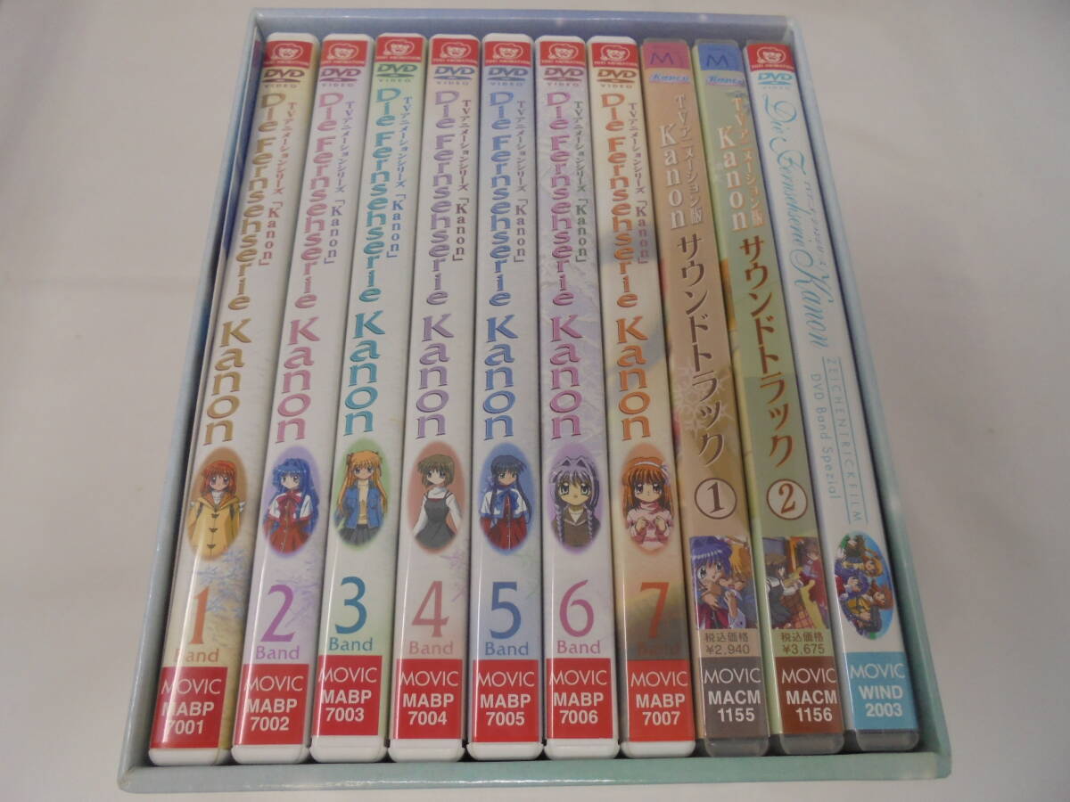 【DVD】Kanon カノン 京アニ版 全8巻＋PRELUDE 東映版 全7巻＋5本の画像5