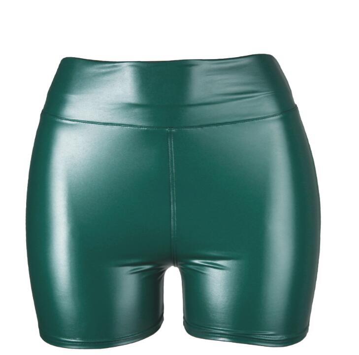 M0325 short pants lady's * 20 fee 30 fee 40 fee comfortable eminent * sexy imitation leather green