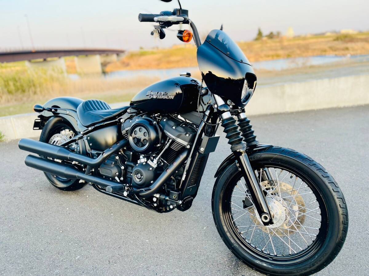 ハーレー FXBB1750 令和02年 R7年1月まで車検付き 10,643km ストリートボブ ソフテイル Harley-Davidson 中古車体！動画有！全国配送可！ の画像1