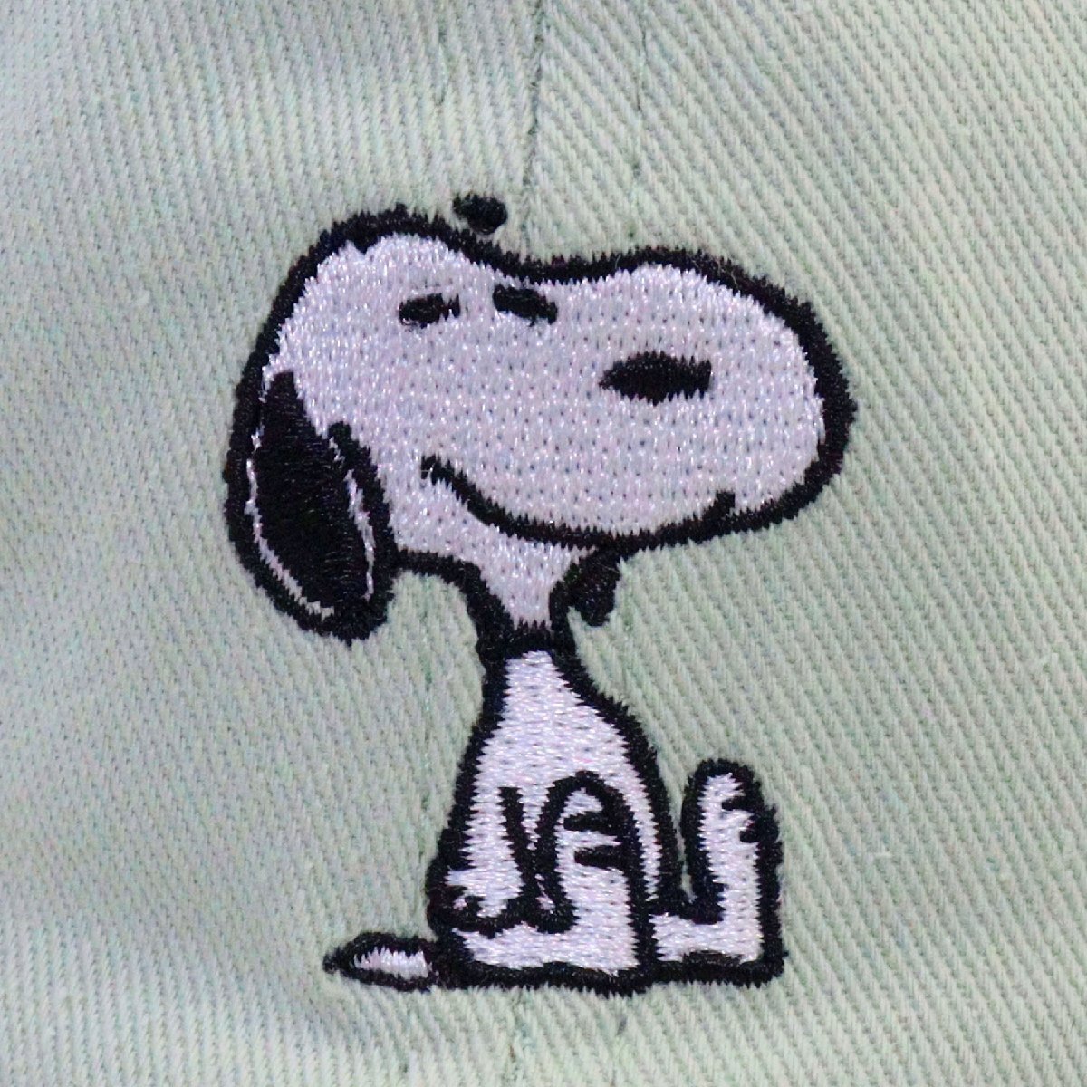 スヌーピー ピーナッツ キャップ まったりスヌーピー SNOOPY PEANUTS キッズ レディース サイズ調節可能★ミント★新品_画像2