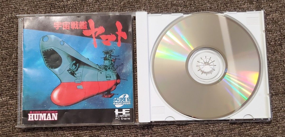 【管M142】　PCE CD-ROM 宇宙戦艦ヤマト -- ヒューマン PCエンジン