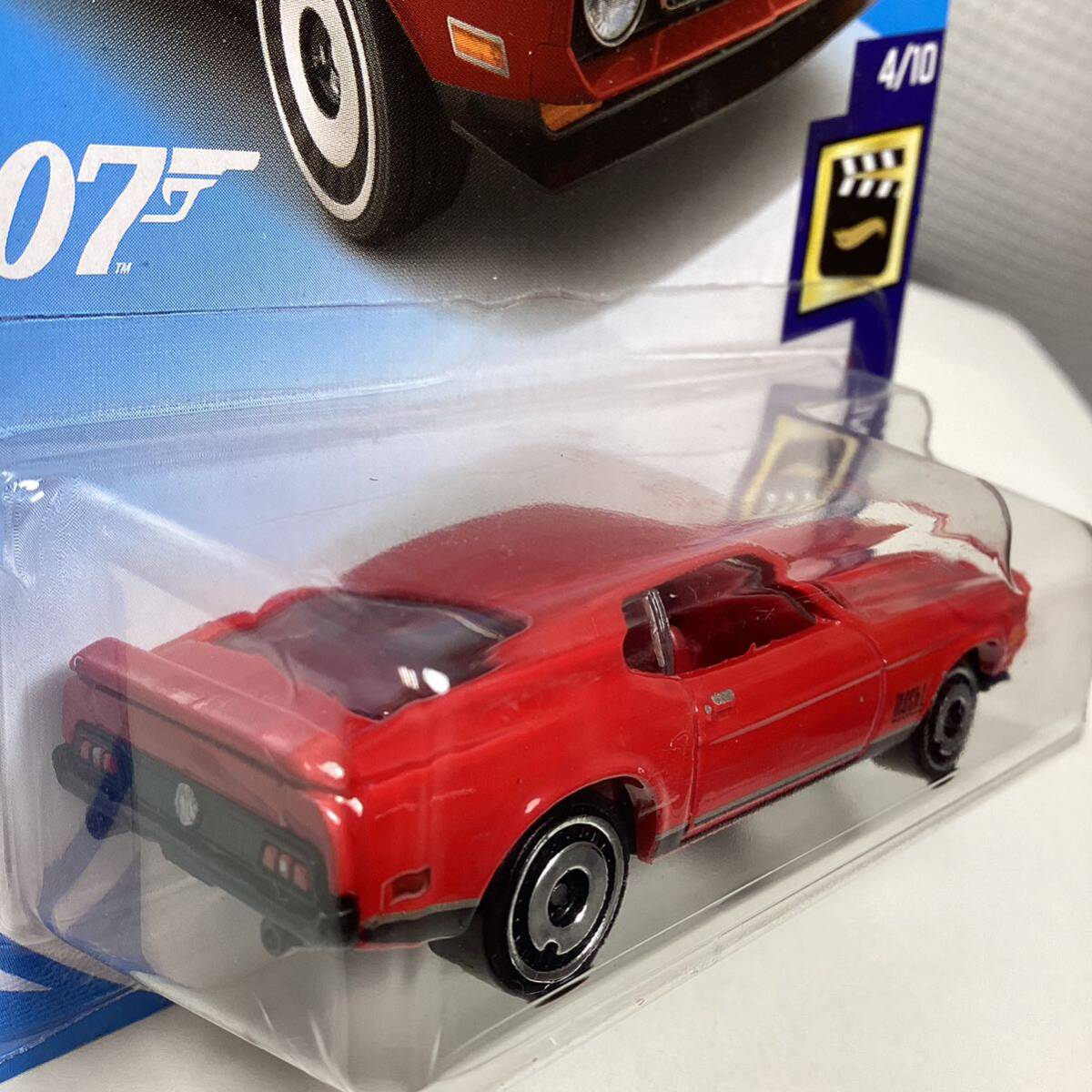 ☆ホットウィール☆ '71 フォード マスタング　マッハ1 赤 Hot Wheels _画像4