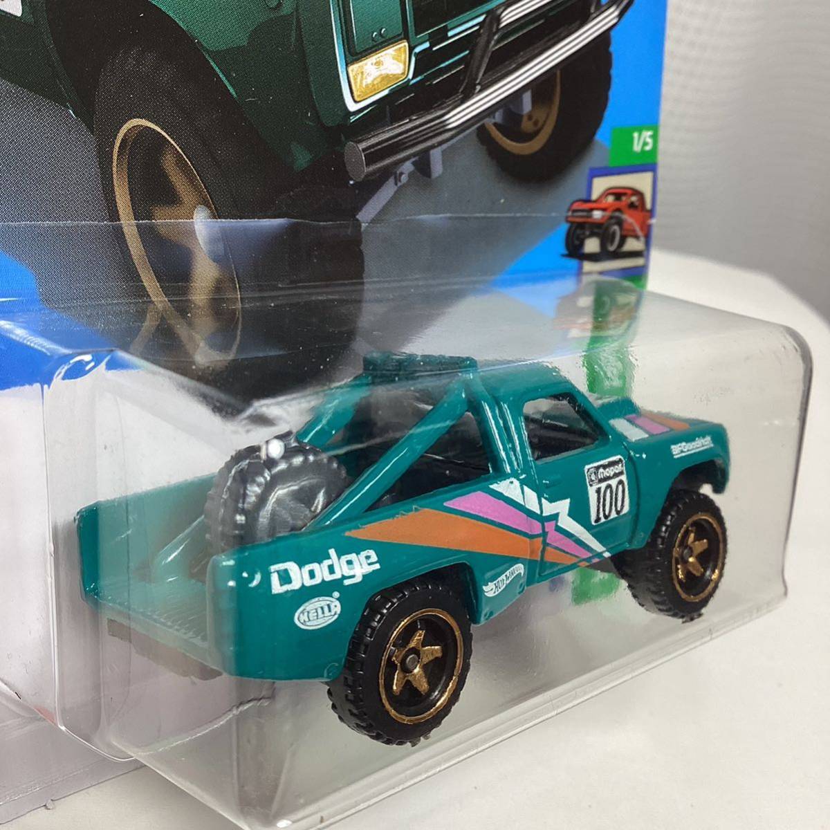 Bアソート ☆ホットウィール☆ '87 ダッジ　D100 Hot Wheels_画像4