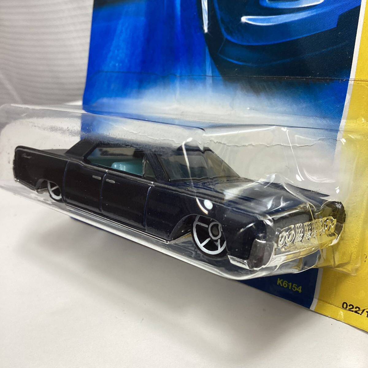 ☆ホットウィール☆ '64 リンカーン　コンチネンタル　カードシワあり　Hot Wheels _画像3