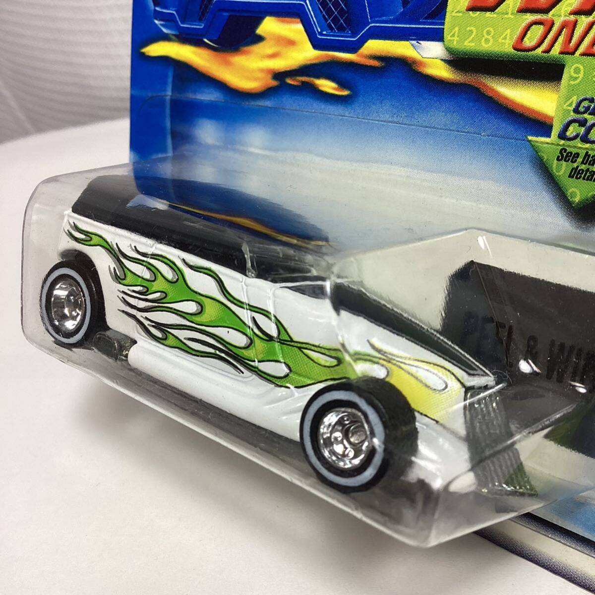 TREASURE HUNT!トレジャーハント！☆ホットウィール☆ PHAETON リアルライダー カードシワあり Hot Wheels の画像3