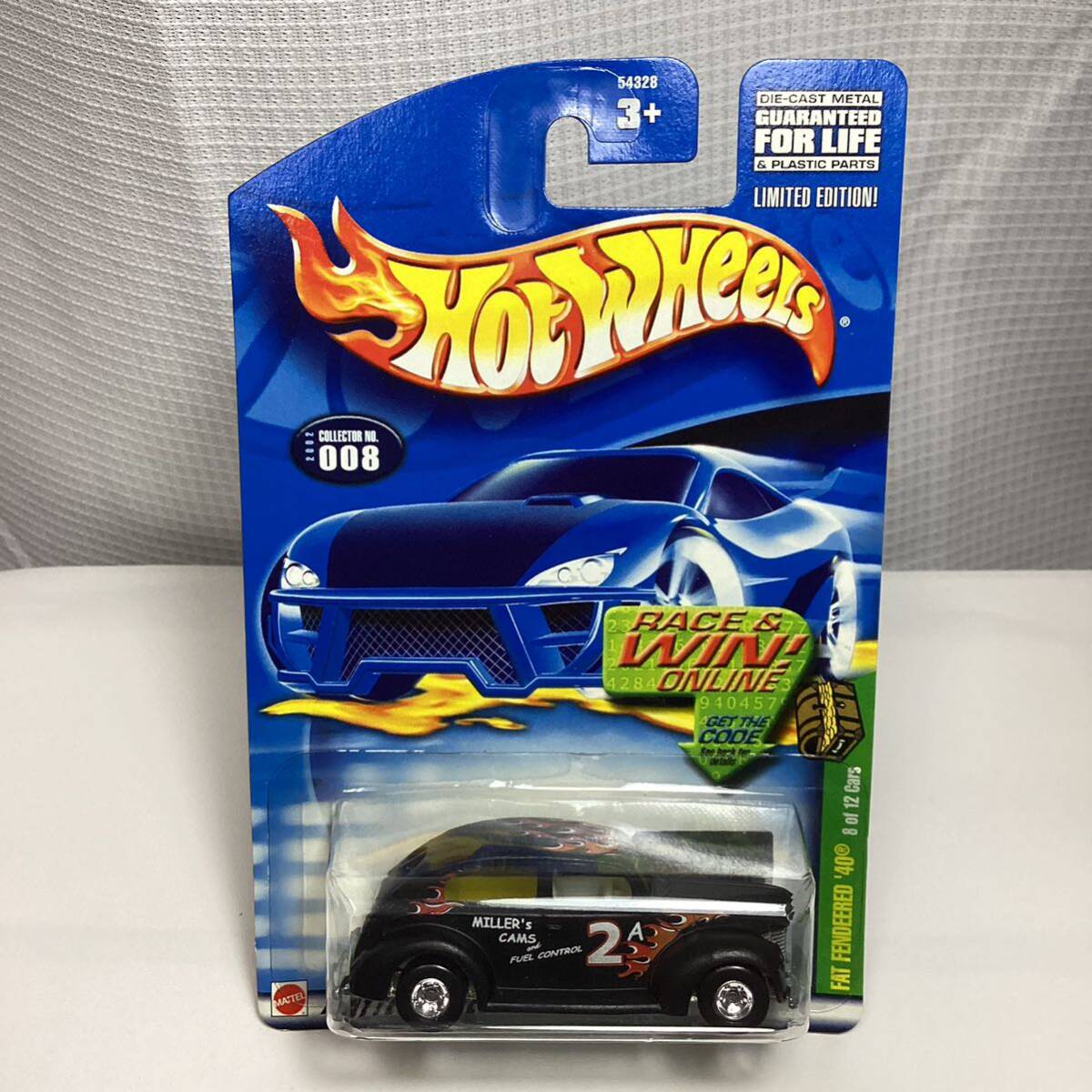 TREASURE HUNT!トレジャーハント！☆ホットウィール☆ ファット　フェンダード　'40 リアルライダー　Hot Wheels _画像2