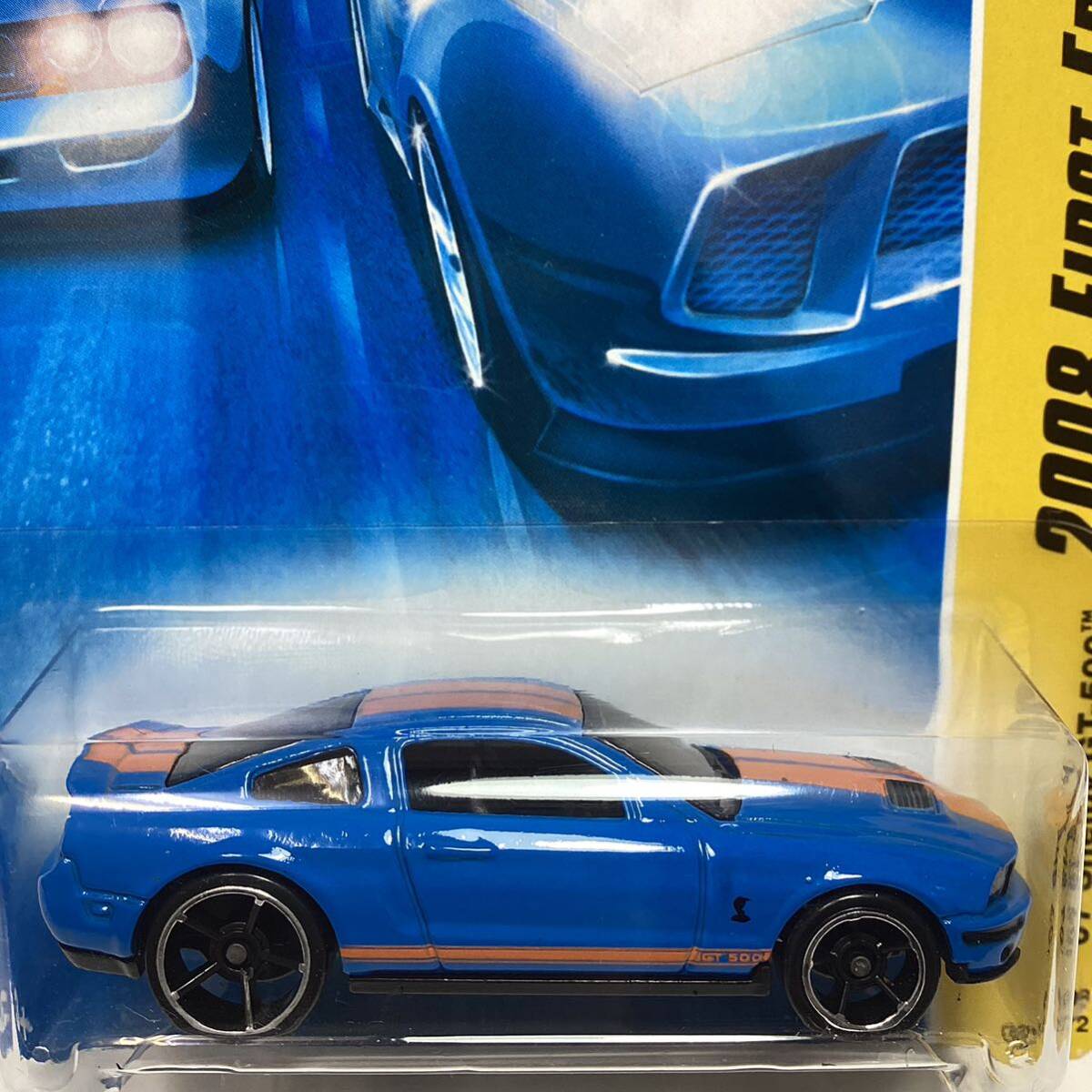 ☆ホットウィール☆ '07 シェルビー　GT-500 青　Hot Wheels_画像1