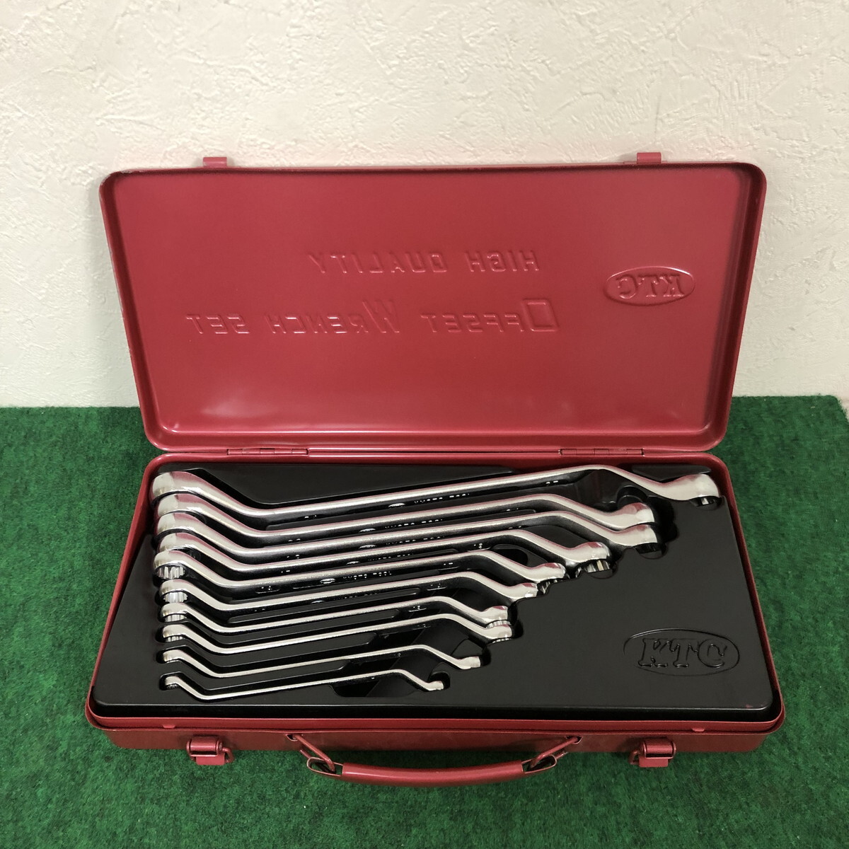 【中古美品】 KTC オフセットレンチ 10本セット (N60328_6_38suy)
