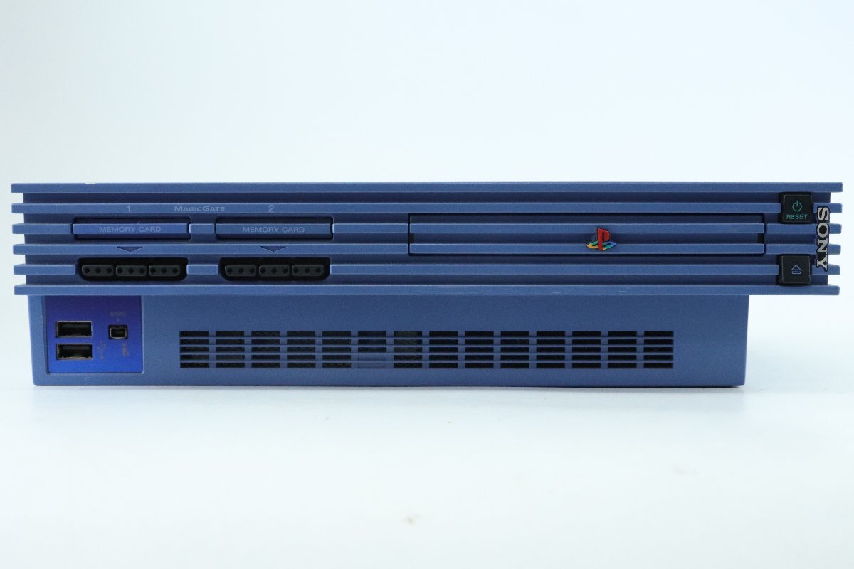 SONY/ソニー ◎ PS2本体(SCPH-39000) トイズブルー コントローラー付き 動作品 ◎ #6529_画像3