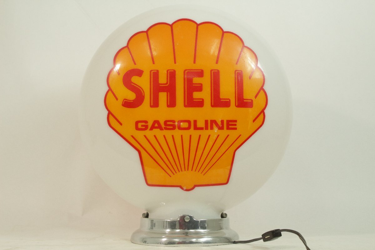 SHELL GASOLINE/シェルガソリン ＊ シェルライト ガスポンプヘッド 卓上ランプ アメリカ雑貨 インテリア ＊ #6558の画像4