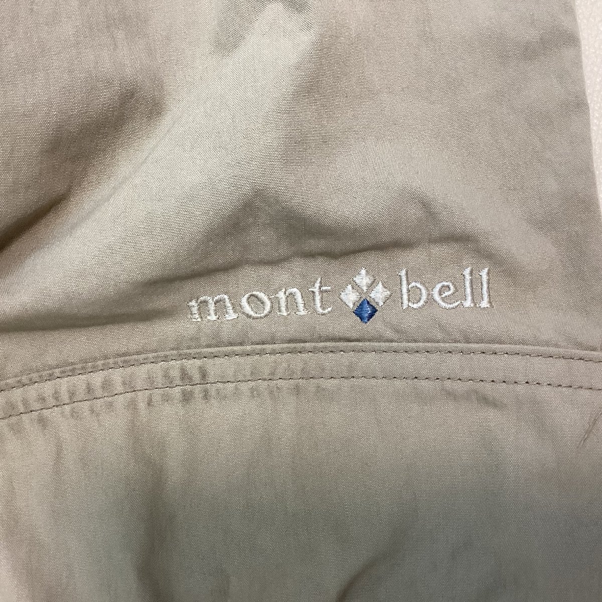 ■mont-bell モンベル ボトムス 2枚セット まとめ売り Mサイズ メンズ サウスリムパンツ カーキ ブラウン 刺繍 中古品 /0.86kg■_画像5