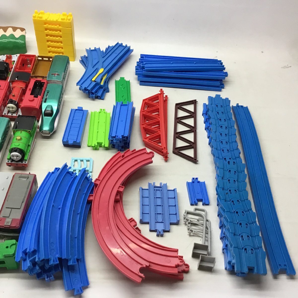 #TOMY Tommy Plarail parts etc. set sale roadbed | station .| tunnel etc. almost roadbed secondhand goods /13.68kg#