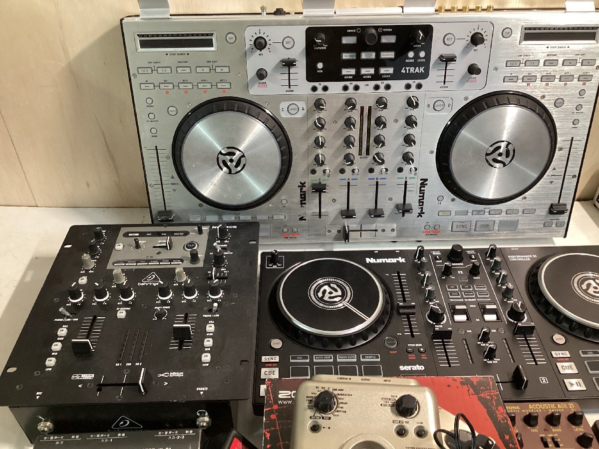 ★音楽ギター関連アクセサリー まとめて DJコントローラー アンプ エフェクター オーディオインターフェイス JHSペダルス ジャンク18kg★_画像3