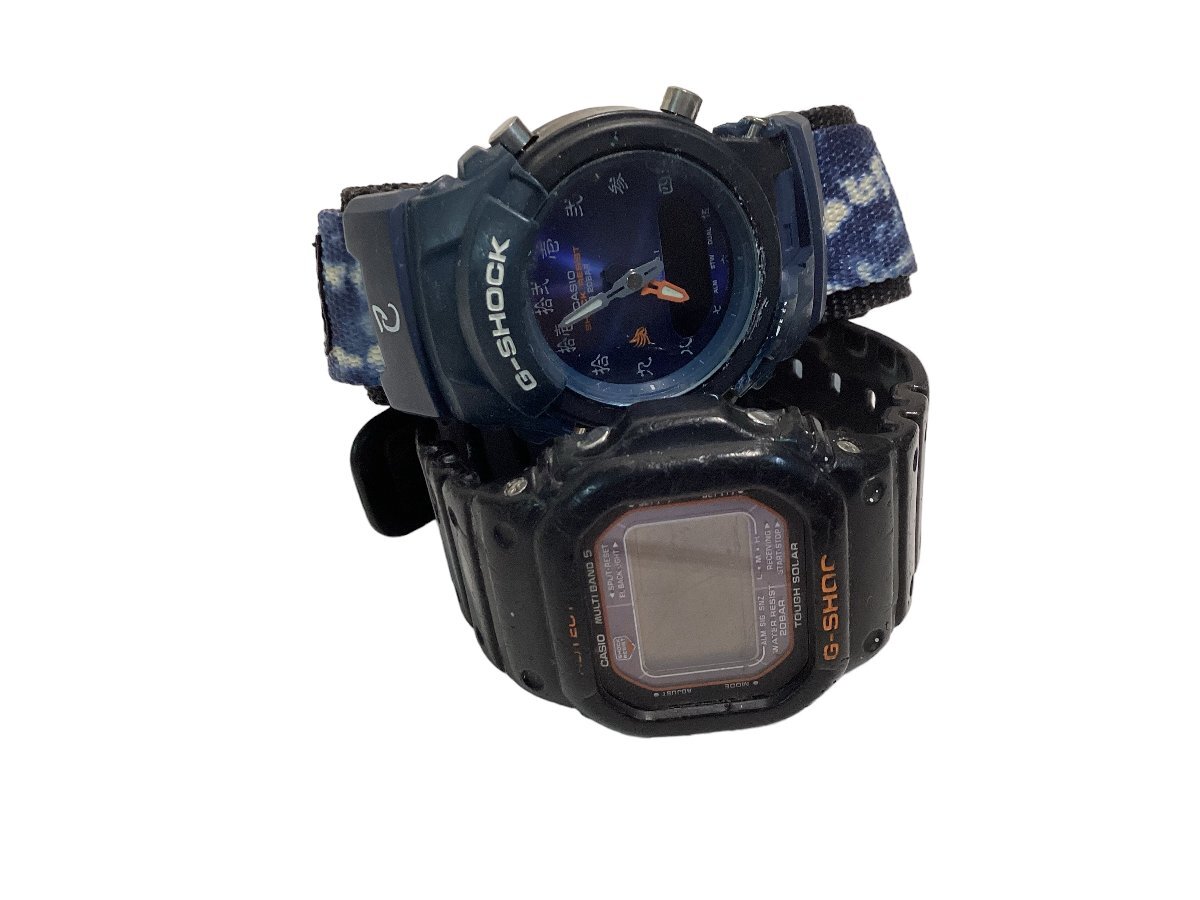 ★CASIO G-SHOCK2本(G-100BT/GW-M5600R) BABY-G 9本 大量まとめて ジャンク0.5kg★_画像8