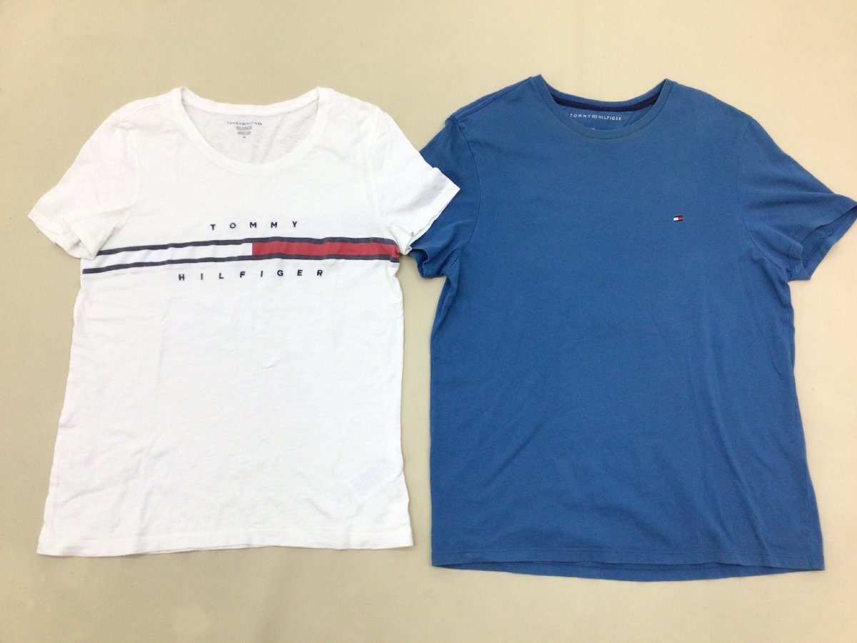■TOMMY HILFIGER/JEANS Tシャツ 10点 まとめ売り サイズMIX トミーヒルフィガー 中古卸 /1.56kg■_画像6