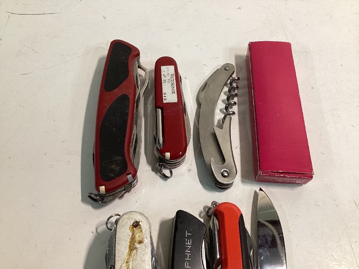 ★レンジャーグリップ マルチツール オリジナルカスタムナイフ ソムリエナイフ victorinox Kershaw 7個まとめ 現状品 0.75kg★_画像6