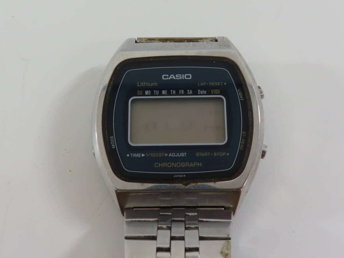 KSD-88【 CASIO 】 カシオ デジタル 腕時計 S830 純正ベルト 現状品 ジャンクの画像1