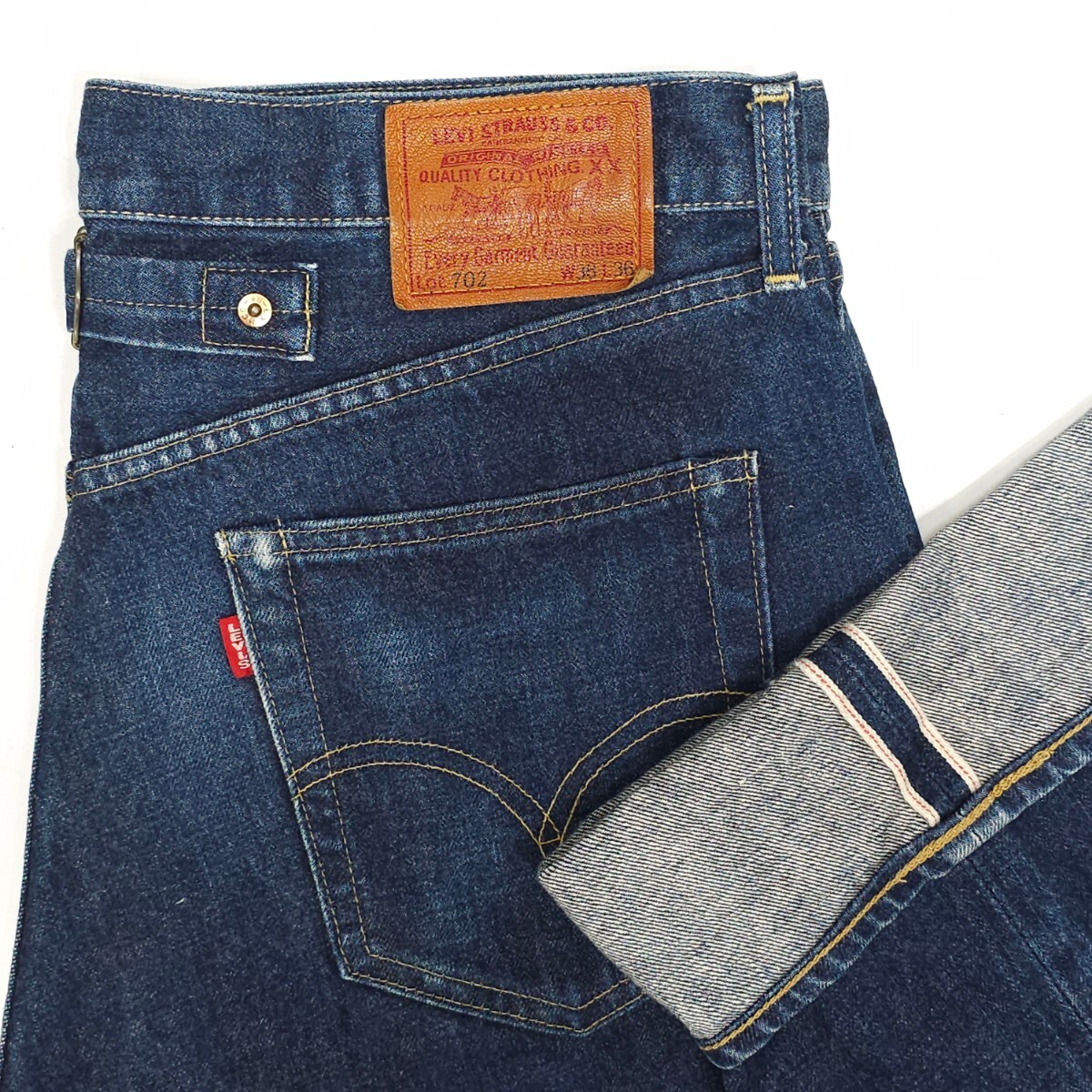 Levi's リーバイス 702XX ジーンズW36 ヴィンテージ 復刻 赤耳 Levi's リーバイス 702XX ジーンズW36 ヴィンテージ 復刻 赤耳
