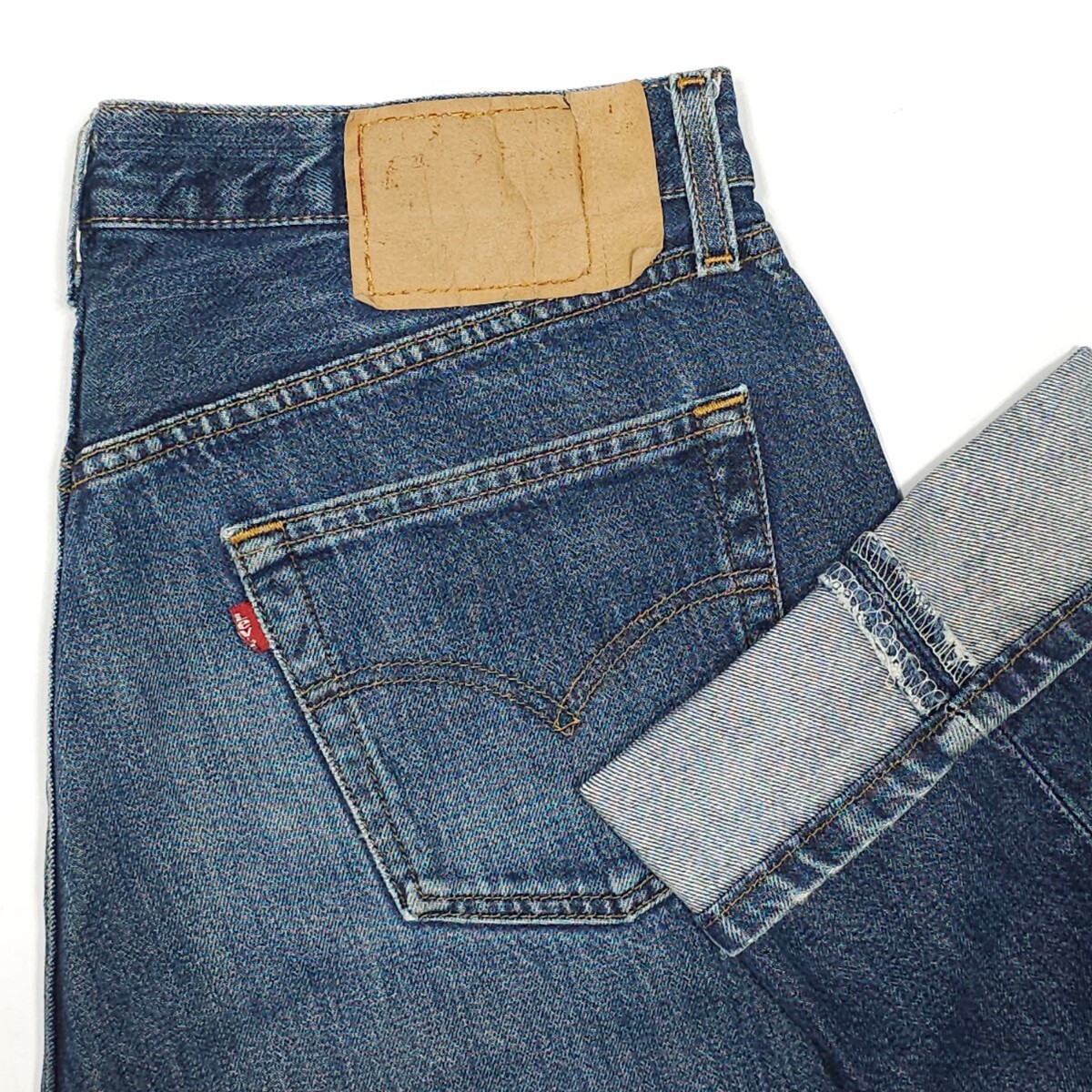 米国製 Levi's リーバイス☆501 デニムパンツ W36 ジーンズ ジーパン スモールe USA製 アメリカ製 ボタン裏553 メンズ 90s 90年代製_画像1