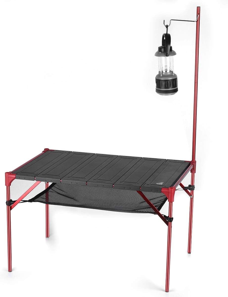 iClimb アウトドア テーブル 無限連結拡大可能 大きいサイズ 天板 透かし 折り畳み コンパクト 超軽量 収納袋付き 携帯便_画像5