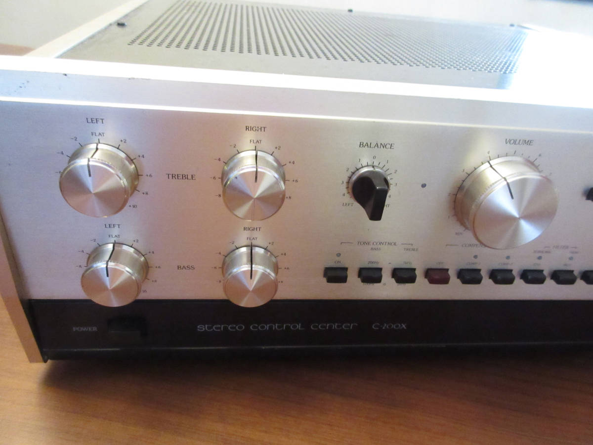 * pre-amplifier Accuphase/ Accuphase C-200X operation goods *