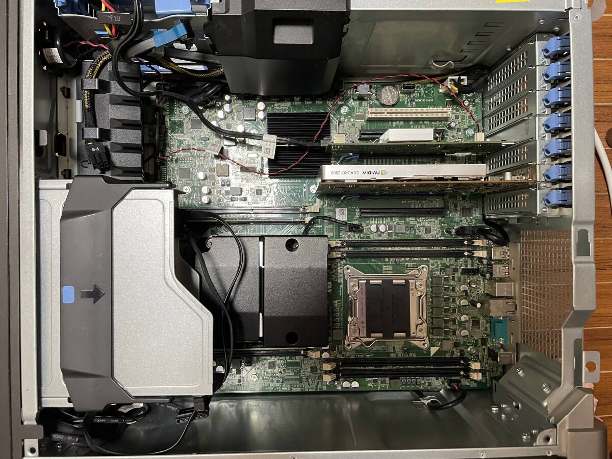 【デュアルCPU対応マザーボード】DELL PRECISION T5600 Xeon E5-2680 16GB Quadro2000 LGA2011マザーボード【動作確認済み】【現状品】の画像3