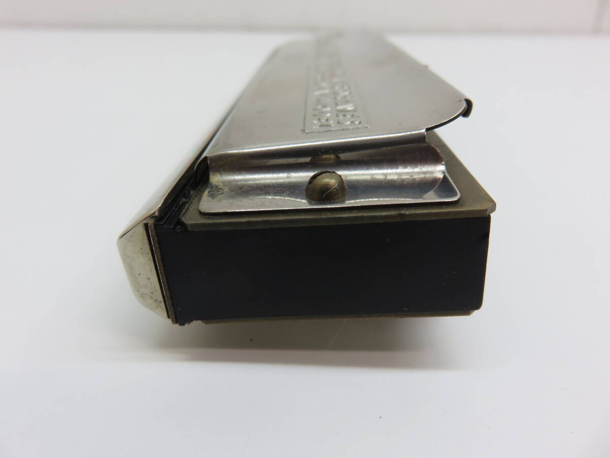 HOHNER horn na-THE 64 Chromonica 280 C black matic black moni ka harmonica case attaching Germany made junk used 