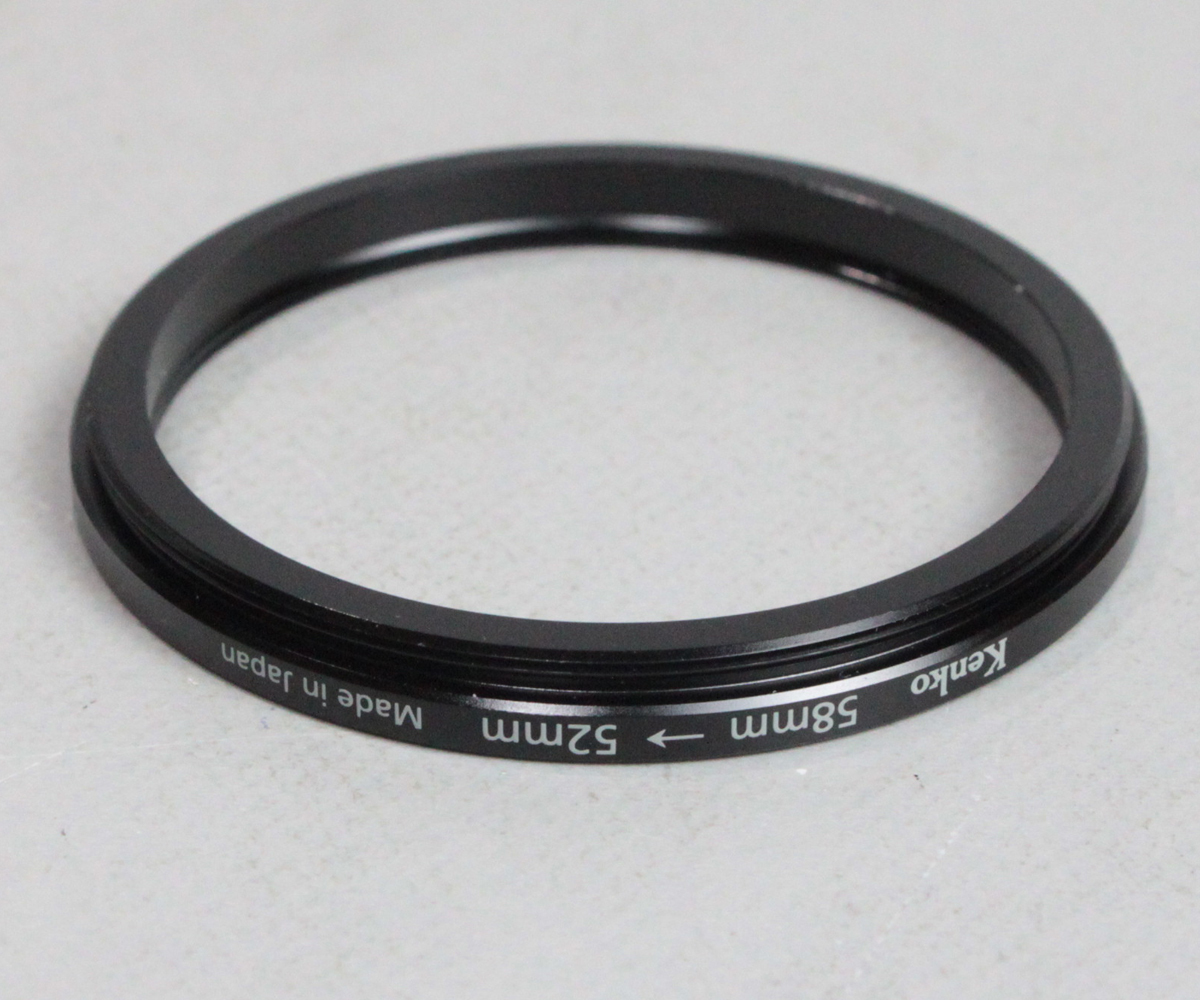 031490 【美品 ケンコー】 Kenko 58→52mm ステップダウンリング_画像5