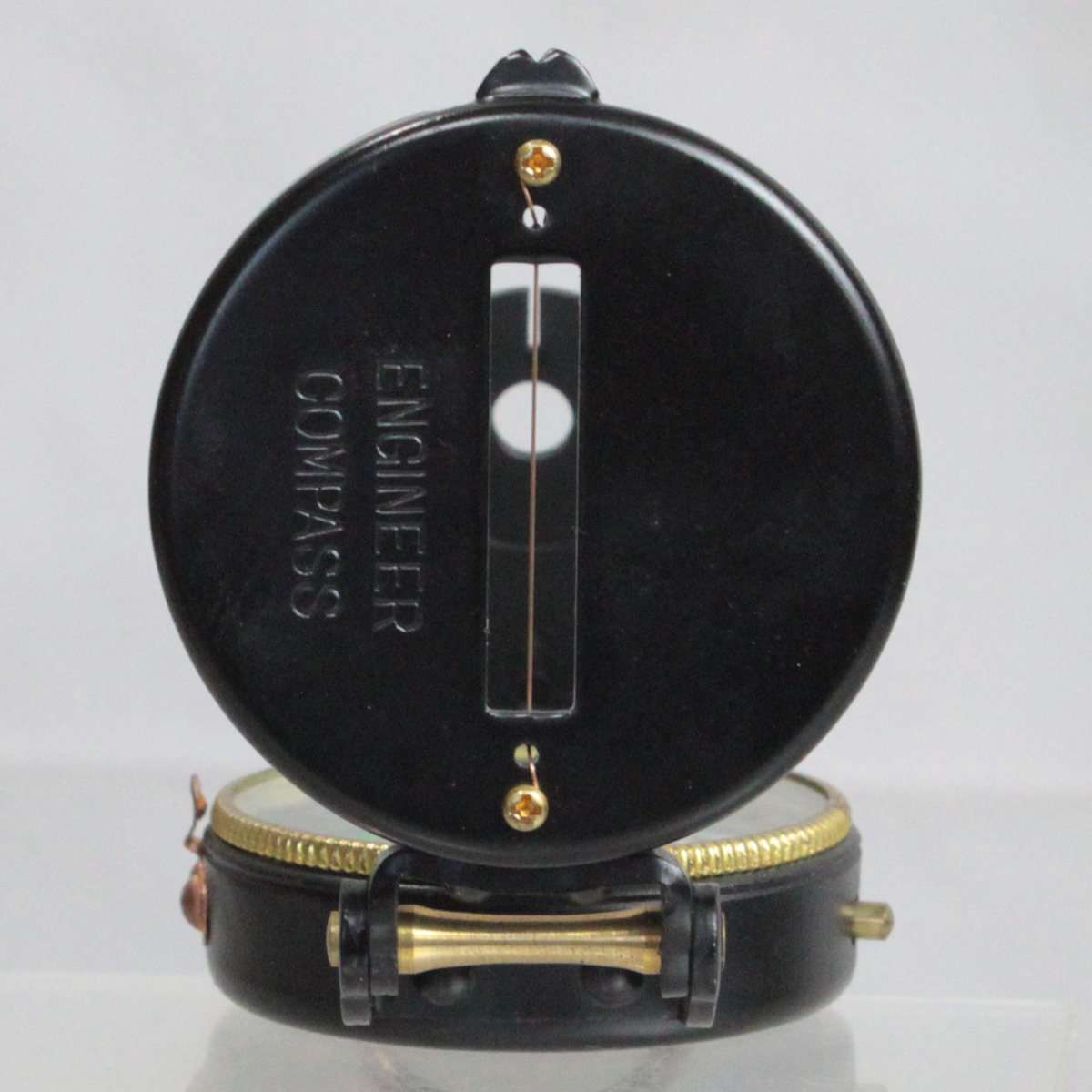 030165 【美品 エイコー】 EIKOW Lensatic Compass レンザティックコンパス の画像5
