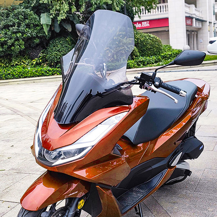 ホンダ PCX160/PCX125/e:HEV(JK05/JK06)用 ウインドシールド ロングスクリーン クリア(透明)スクリーン 取付け簡単_画像5