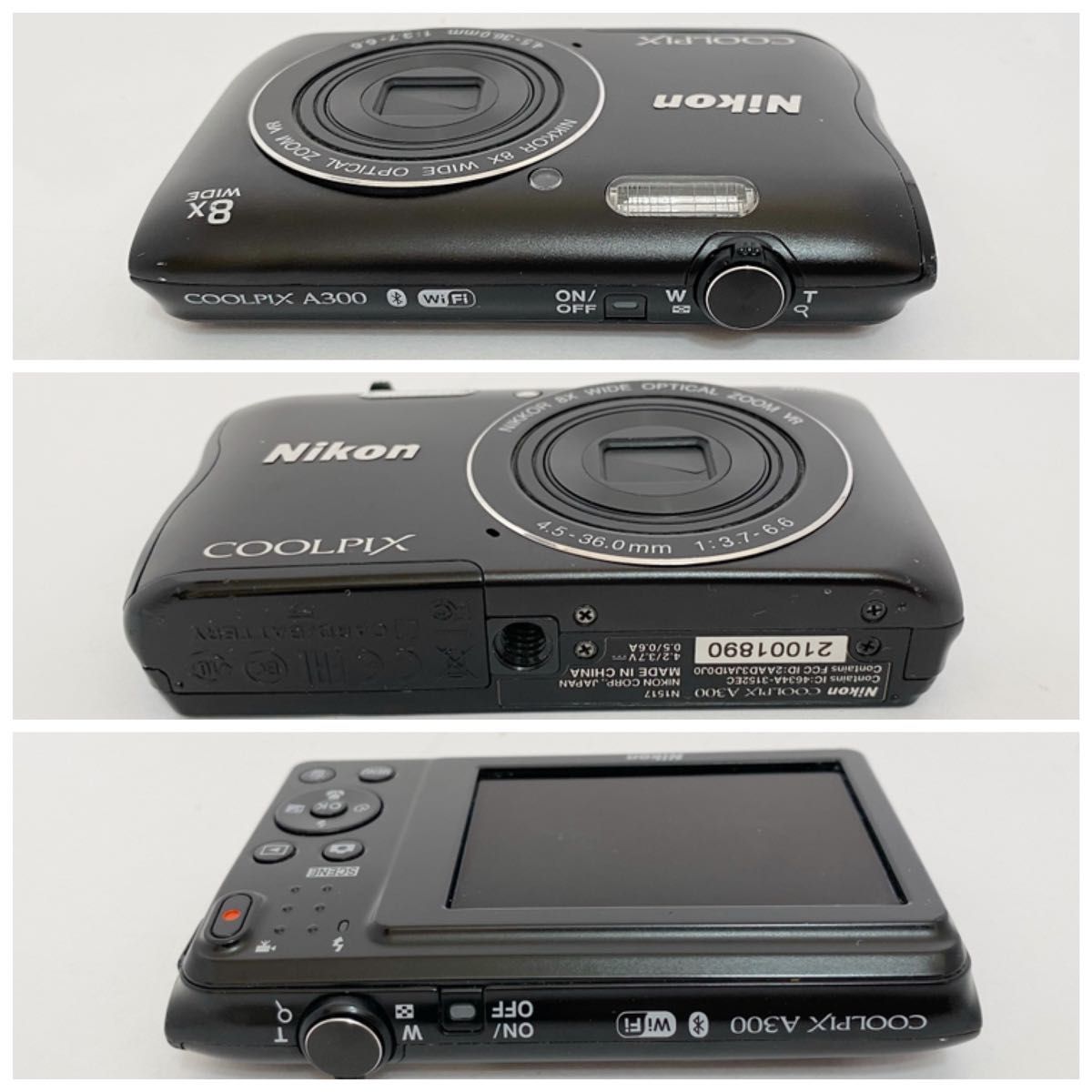 Nikon coolpix A300 ニコン コンパクトデジタルカメラ Wi-Fi機能 Nikon coolpix A300 ニコン コンパクトデジタルカメラ Wi-Fi機能