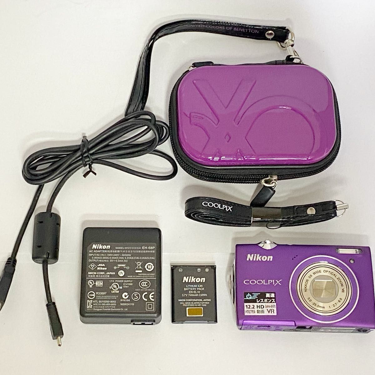 Nikon coolpix s5100 ニコン デジタルカメラ 元箱・充電器 Nikon coolpix s5100 ニコン デジタルカメラ 元箱・充電器