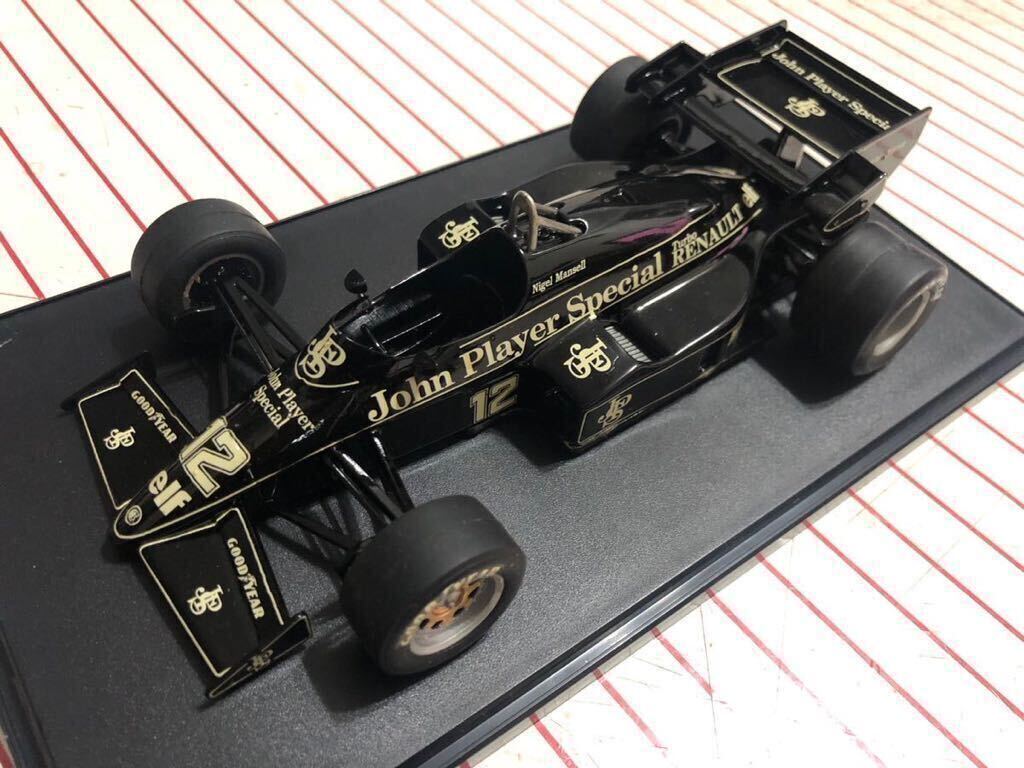  final product Junk 1/20 Lotus 95T Holland Grand Prix nai gel Mansell clear case attaching 