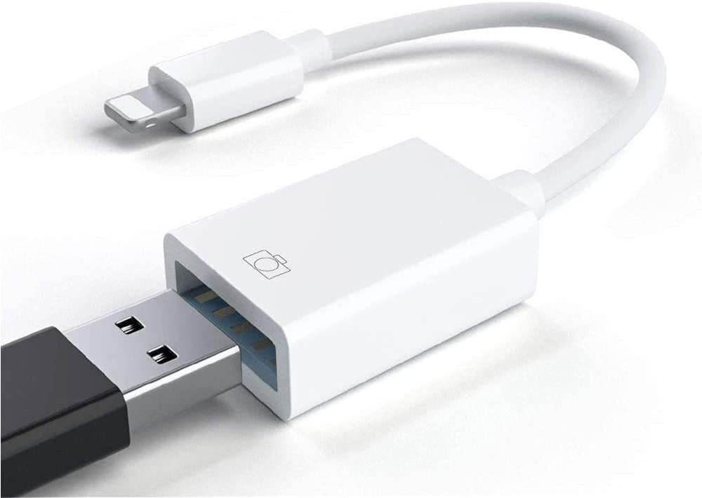 最新版 iPhone OTG USBカメラアダプタ USB変換　USB変換 Lighting USB A(メス)→Lightning(オス) iphone/iPad/iPod 専用USB　 キーボード_画像10