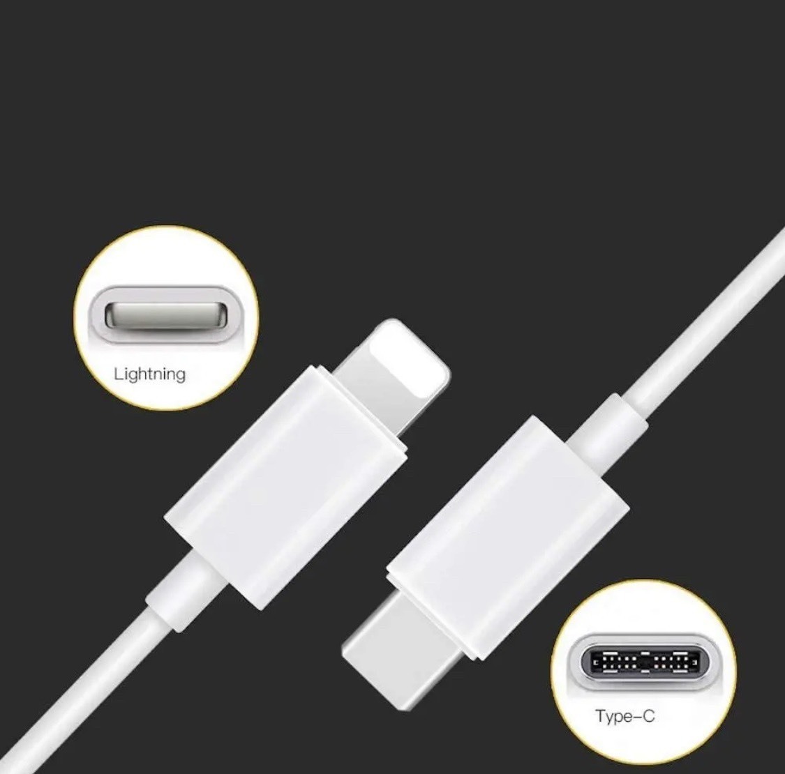 USB-C電源アダプター iPhone ipad ipod用 充電ケーブル USB-Cタイプ充電セット 充電器充電☆