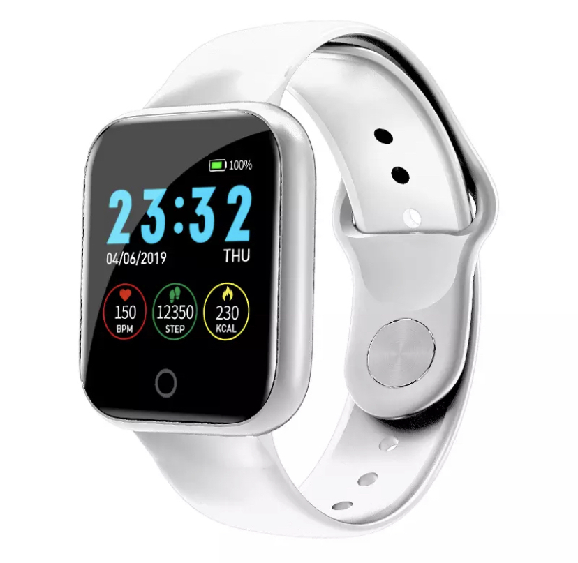 i5 スマートウォッチ　高性能　腕時計　多機能　大人気カラー　デジタル時計　ブラック☆