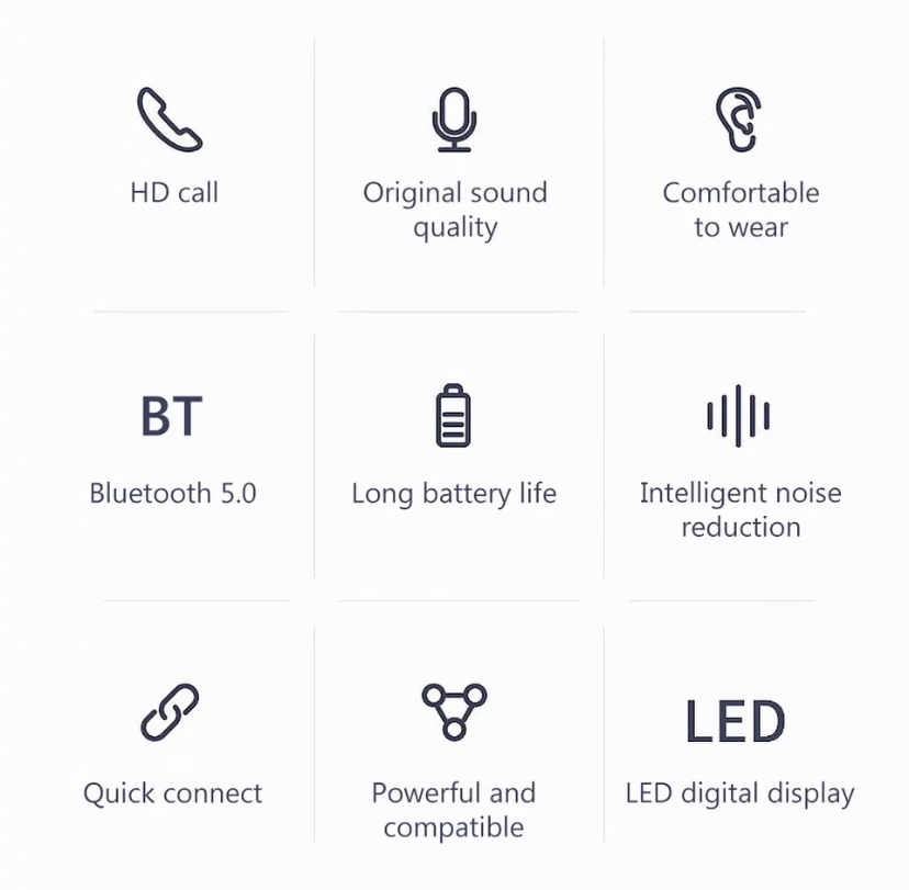 Bluetoothイヤホン　カナル型イヤフォン　XG13　黒　最新版　Bluetoothイヤフォン　ワイヤレスイヤホン　ワイヤレスイヤフォン　カナル式_画像9