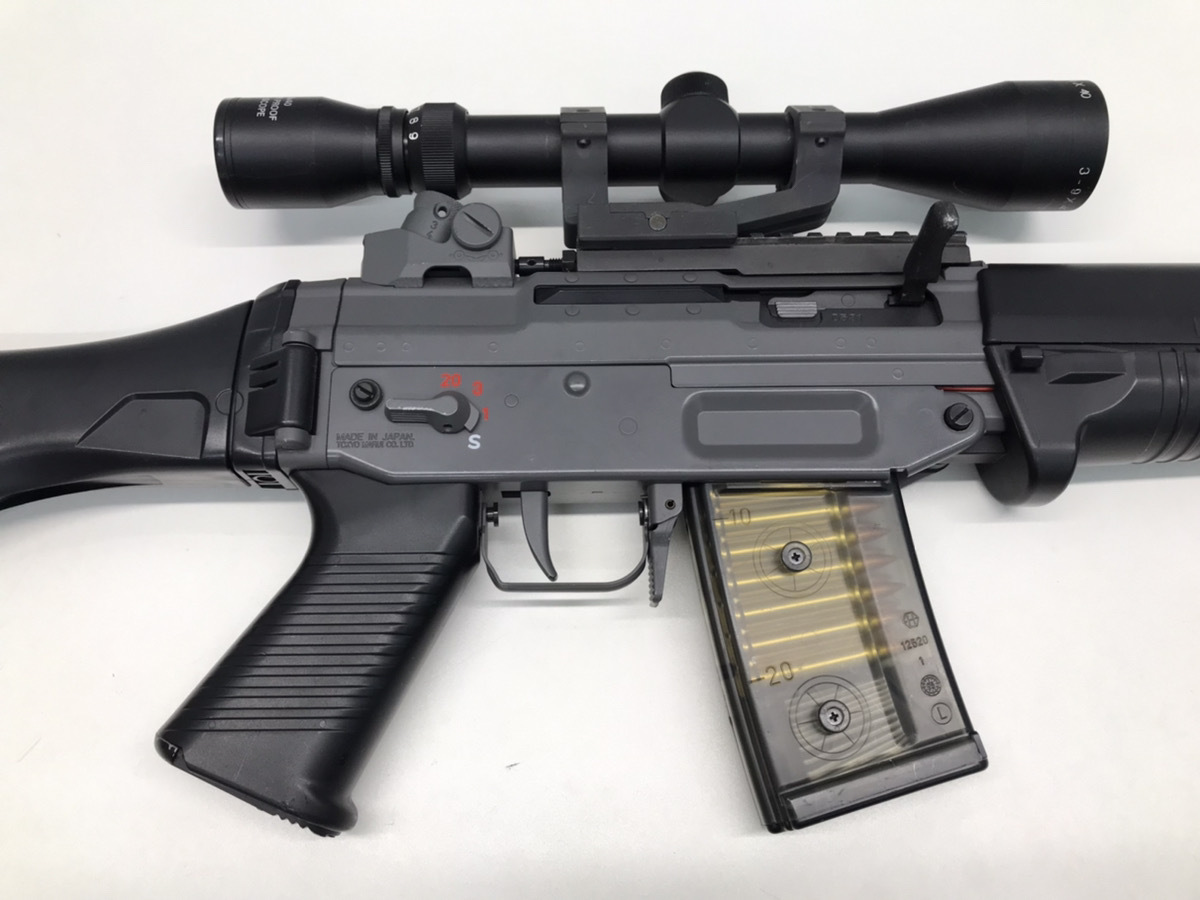 [ Tokyo Marui SG551 electric gun custom goods? scope attaching Junk ]