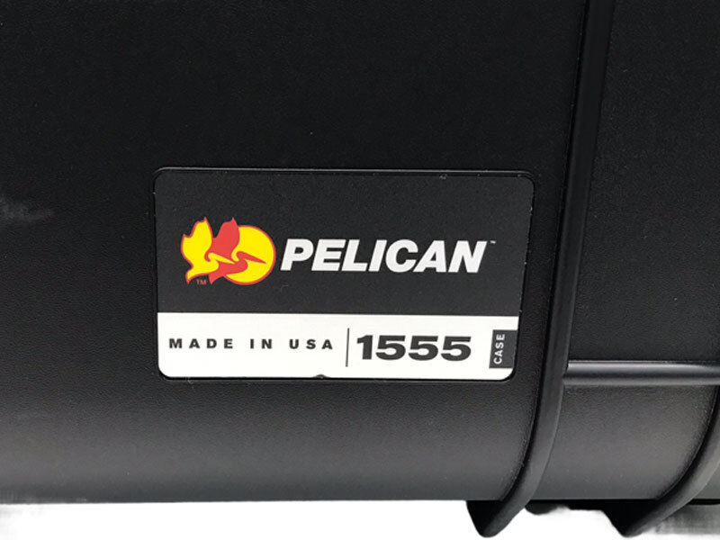 ■ PELICAN ペリカン 1555 エアケース ブラック プロテクターツールケース 大型 美品 ■_画像5