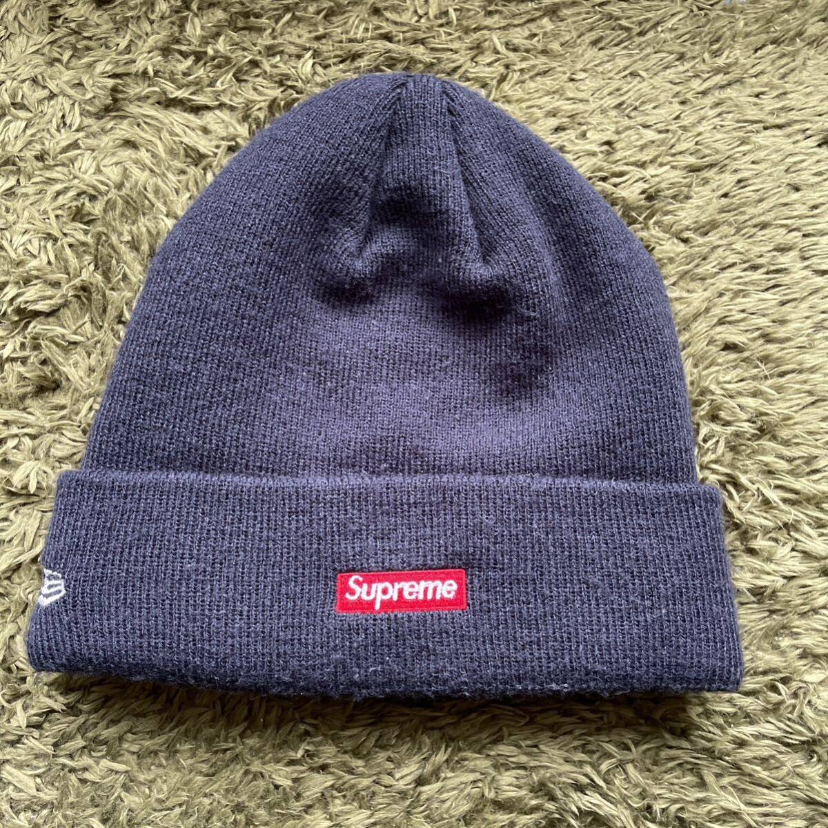 美品 Supreme New Era Tonal Box Logo Beanie ニューエラ ビーニー シュプリーム ボックスロゴ_画像4