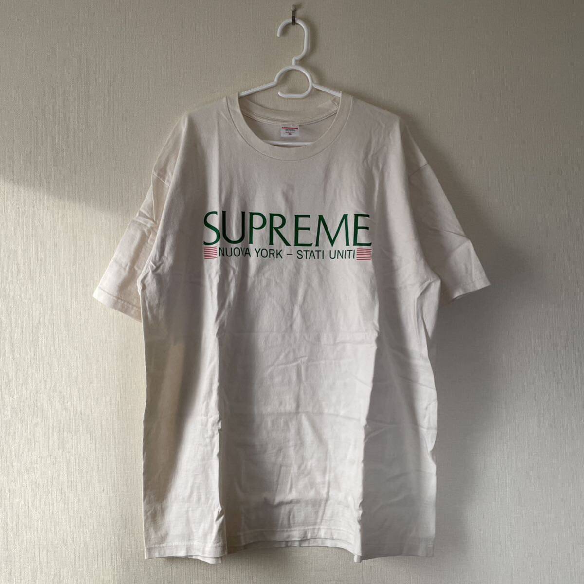 極美品 Supreme 20aw Nuova York Tee シュプリーム ロゴ_画像3