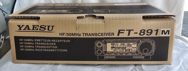 昨年7月購入 FT-891M 八重洲無線 HF/50MHz50W 保証残ありの画像9