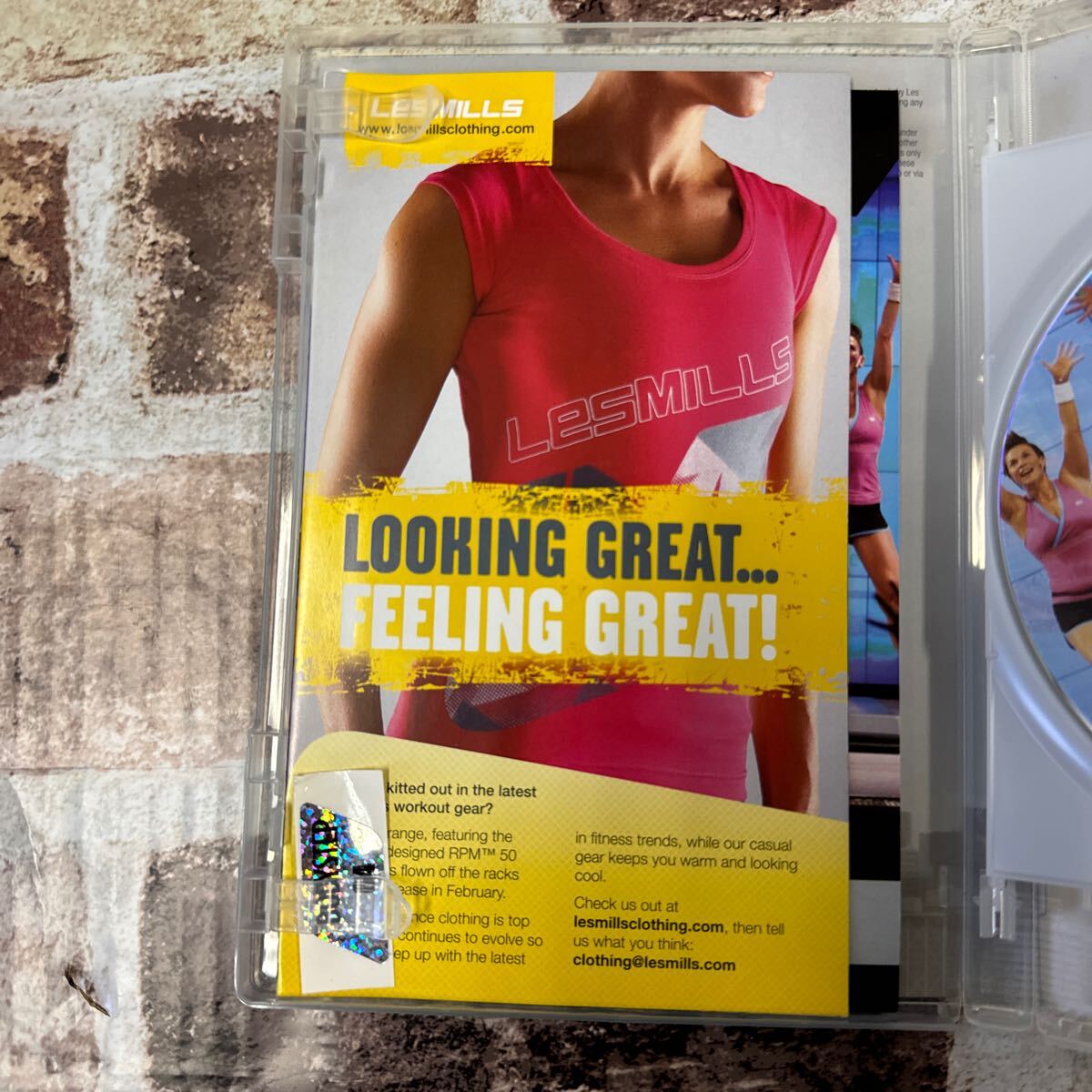 Step84　★レスミルズ★Lesmills★DVD★CD★中古品★BodyStep★ボディステップ84　★英語コレオノート★箱に傷有★汚れあり★再生確認済_画像2