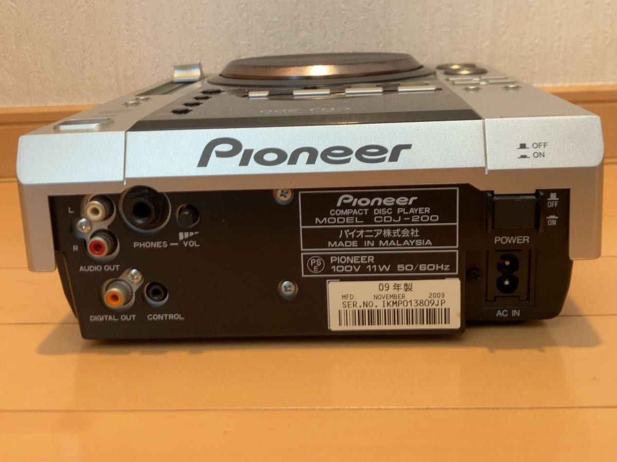 パイオニア/Pioneer CDJ-200とDJM250セット動作品