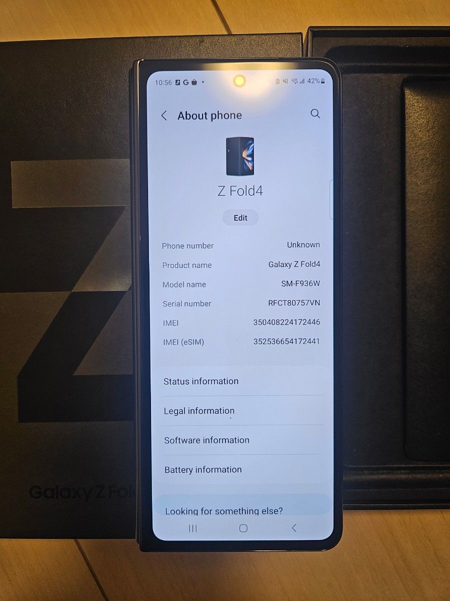 Galaxy Z Fold4 512GB SIMフリー